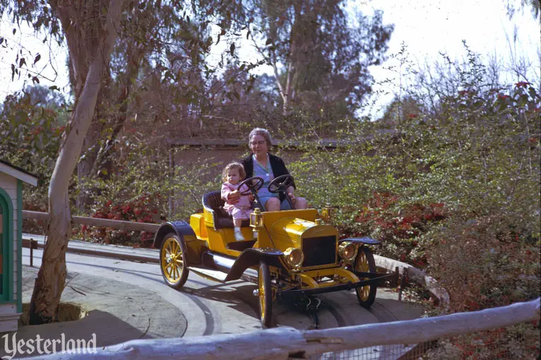 Antique Auto Ride at Knott's Berry Farm