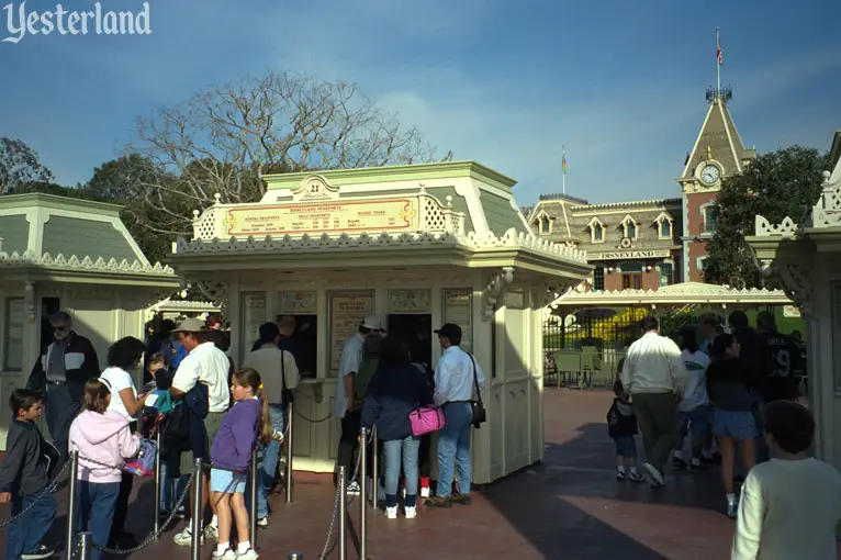 Ticket Booths at Disneyland, 1998