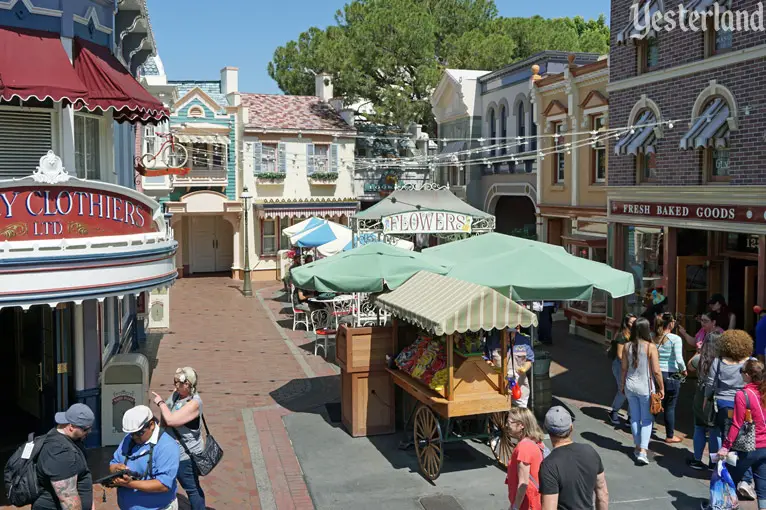 Main Street Flower Market at Disneyland