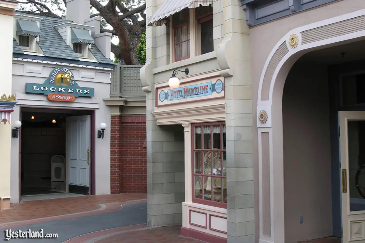 Hotel Marceline location at Disneyland