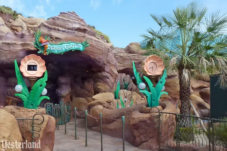 The new Ariel’s Grotto at Magic Kingdom Park