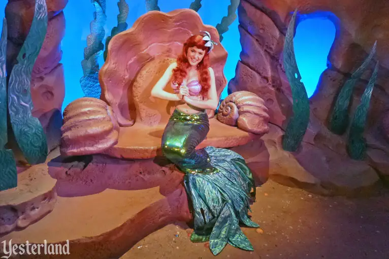Ariel in the new Ariel’s Grotto at Magic Kingdom Park