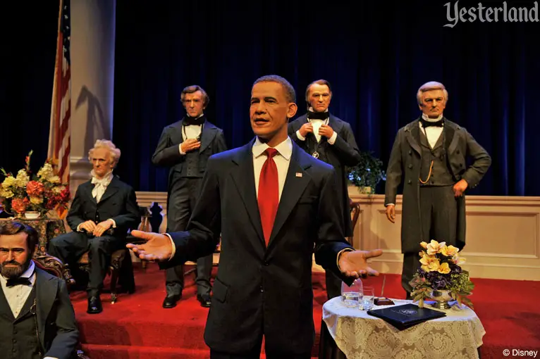 President Barack Obama, Hall of Presidents at Magic Kingdom Park, Walt Disney World