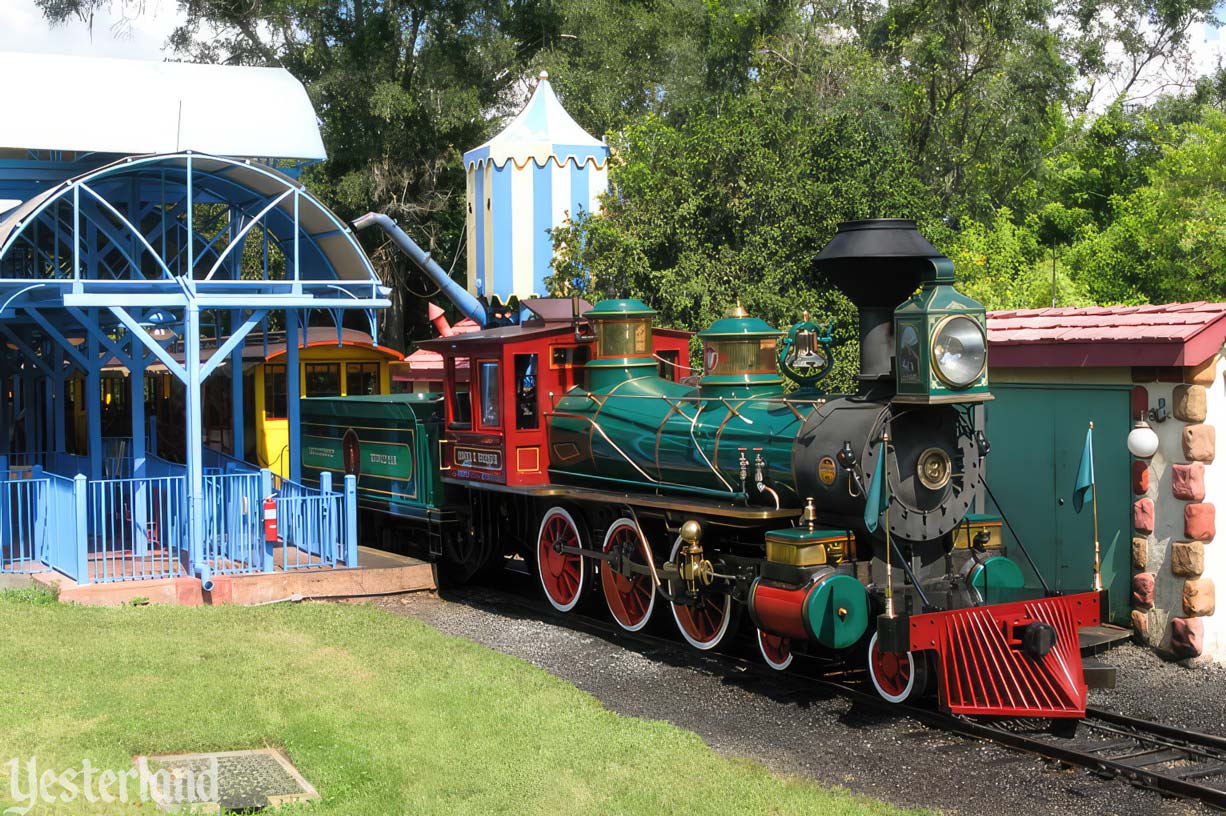 Yesterland: Mickey's Toontown Fair Train Station