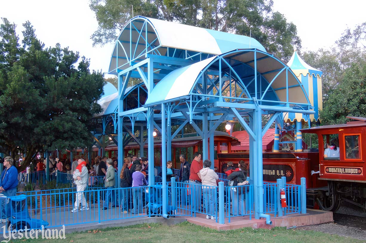 Mickey's Toontown Fair Train Station at Magic Kingdom Park