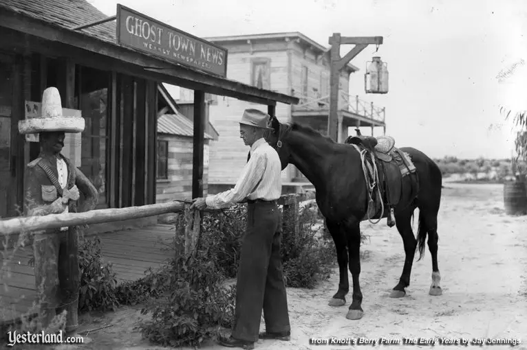 Photo from Knott’s Berry Farm: The Early Years: Walter Knott, 1941