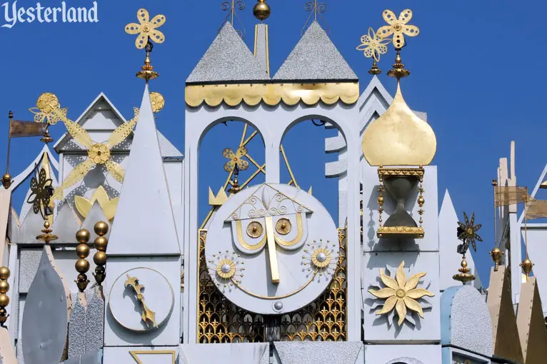 The clock on “it’s a small world’
