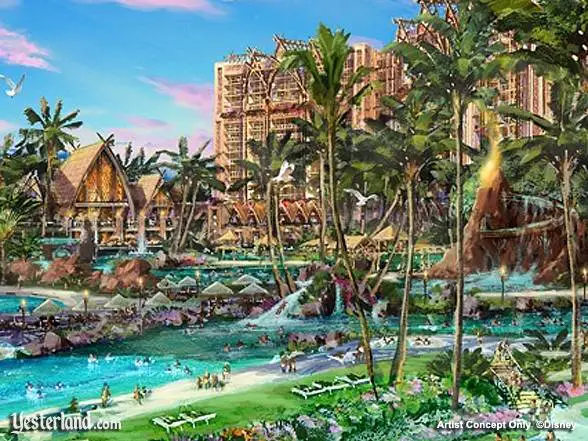 Artist rendering of Disney's Ko Olina Resort © Disney