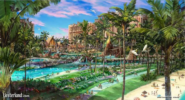 Artist rendering of Disney's Ko Olina Resort © Disney