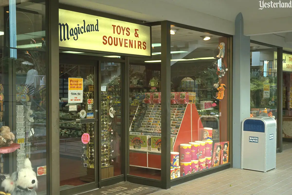 Magicland Toys & Souvenirs at the Disneyland Hotel, 1974