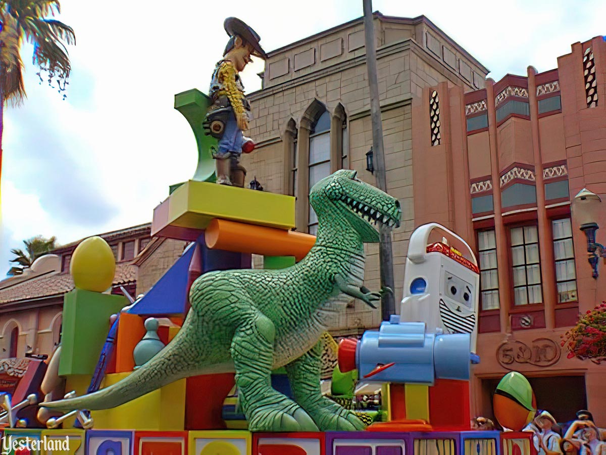 Toy Story Parade at Disney-MGM Studios (now Disney’s Hollywood Studios)