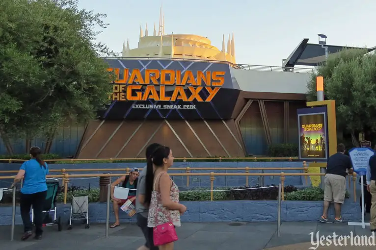 Guardians of the Galaxy preview at Disneyland