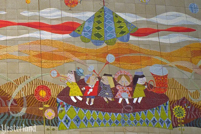 Mary Blair murals at Disneyland