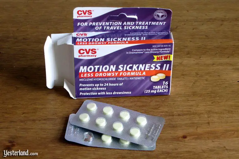 motion sickness medication